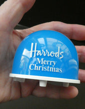 Load image into Gallery viewer, Vintage Santa and Snowman Snow Globe for Harrods 1970s West German
