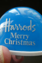 Load image into Gallery viewer, Vintage Santa and Snowman Snow Globe for Harrods 1970s West German
