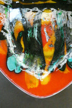 Load image into Gallery viewer, Early 1970s POOLE DELPHIS Shield Dish / Plate. Decorated by Pamela Bevans. 12 inches

