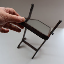 Load image into Gallery viewer, Fine Edwardian Miniature Table-Top Size Mahogany Swivel  or Tilting Cheval Mirror. Excellent Condition
