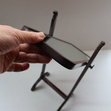Load image into Gallery viewer, Fine Edwardian Miniature Table-Top Size Mahogany Swivel  or Tilting Cheval Mirror. Excellent Condition
