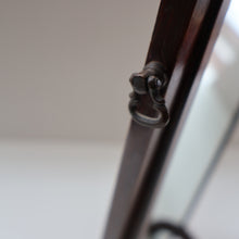 Load image into Gallery viewer, Fine Edwardian Miniature Table-Top Size Mahogany Swivel  or Tilting Cheval Mirror. Excellent Condition
