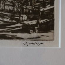 Load image into Gallery viewer, SCOTTISH ART. Sir Muirhead Bone (1876 - 1953). Autumn Breeze, Lowestoft. Pencil signed etching. Dated 1934
