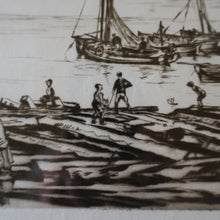 Load image into Gallery viewer, SCOTTISH ART. Sir Muirhead Bone (1876 - 1953). Autumn Breeze, Lowestoft. Pencil signed etching. Dated 1934

