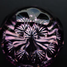 Load image into Gallery viewer, 1970s Webb Corbett / Royal Doulton Collaboration Purple Optic Paperweight
