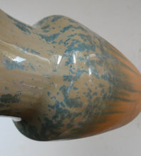 Load image into Gallery viewer, Lovely 1930s RUSKIN POTTERY Large Vase with Crystalline Glazes. 9 3/4 inches in height
