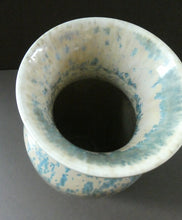 Load image into Gallery viewer, Lovely 1930s RUSKIN POTTERY Large Vase with Crystalline Glazes. 9 3/4 inches in height
