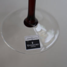 Load image into Gallery viewer, Rare John Rocha for Waterford Crystal. Pair of Large LUME Red Wine Glasses. In Presentation Box. 500 ml
