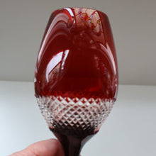 Load image into Gallery viewer, Rare John Rocha for Waterford Crystal. Pair of Large LUME Red Wine Glasses. In Presentation Box. 500 ml
