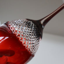 Load image into Gallery viewer, Rare John Rocha for Waterford Crystal. Pair of Large LUME Red Wine Glasses. In Presentation Box. 500 ml
