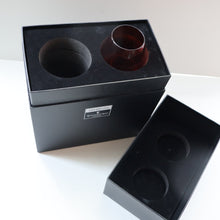 Load image into Gallery viewer, Rare John Rocha for Waterford Crystal. Pair of Large LUME Red Wine Glasses. In Presentation Box. 500 ml
