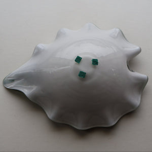Vintage 1960s Vetro Artistico Veneziano Murano Glass Aventurine Bowl