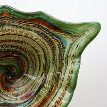 Load image into Gallery viewer, Vintage 1960s Vetro Artistico Veneziano Murano Glass Aventurine Bowl
