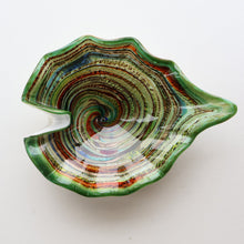 Load image into Gallery viewer, Vintage 1960s Vetro Artistico Veneziano Murano Glass Aventurine Bowl
