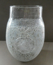 Load image into Gallery viewer, LARGE Kosta Boda Fossil Vase by Kjell Engman (2000). Height 10 3/4 inches. Signed
