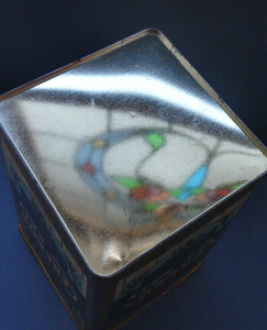 Vintage Early 1950s HUGE Cerebos Salt Storage Tin. 14 lbs Size (Height 10 Inches)