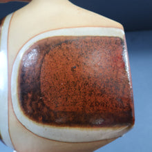 Load image into Gallery viewer, 1960s Medium TREMAEN Nanceddan Pottery Table Lamp. Original Hessian Shade &amp; Paper Label on Base
