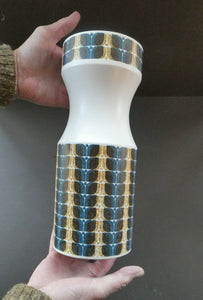 1966 HORNSEA STUDIOCRAFT Geometric Vase. Designed by John Clappison