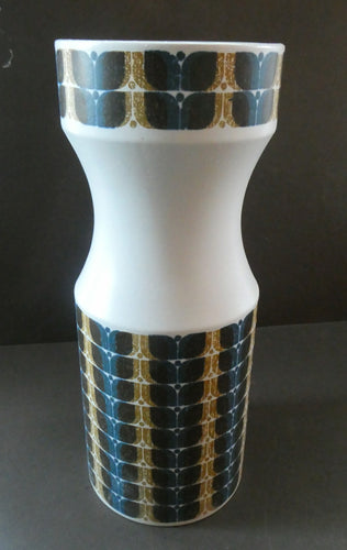 1966 HORNSEA STUDIOCRAFT Geometric Vase. Designed by John Clappison