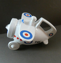 Load image into Gallery viewer, Vintage 1970s NOVELTY TEAPOT by Stuart Taylor for Westfield Pottery in the form of an Airplane
