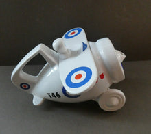Load image into Gallery viewer, Vintage 1970s NOVELTY TEAPOT by Stuart Taylor for Westfield Pottery in the form of an Airplane
