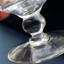 Load image into Gallery viewer, Pair of STUART CRYSTAL IMPERIAL Pattern Large Wine Glasses or Water Goblets. Height: 4 3/4 inches
