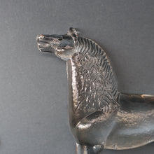 Load image into Gallery viewer, A/ 1970s KOSTA BODA Large Glass horse Designed by Bertil Vallien. 8 1/4 inches
