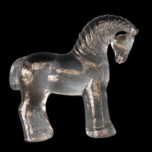 Load image into Gallery viewer, 1970s KOSTA BODA Small Glass horse Designed by Bertil Vallien
