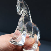 Load image into Gallery viewer, 1970s KOSTA BODA Small Glass horse Designed by Bertil Vallien
