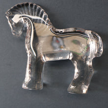 Load image into Gallery viewer, 1970s KOSTA BODA Small Glass horse Designed by Bertil Vallien
