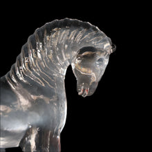 Load image into Gallery viewer, 1970s KOSTA BODA Small Glass horse Designed by Bertil Vallien
