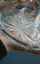 Load image into Gallery viewer, EDINBURGH CRYSTAL. Vintage 1980s Ship&#39;s Decanter STAR OF EDINBURGH Pattern. 10 inches
