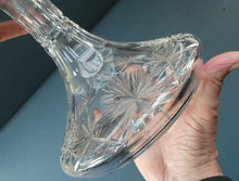Load image into Gallery viewer, EDINBURGH CRYSTAL. Vintage 1980s Ship&#39;s Decanter STAR OF EDINBURGH Pattern. 10 inches
