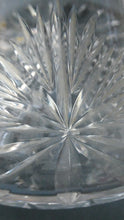Load image into Gallery viewer, EDINBURGH CRYSTAL. Vintage 1980s Ship&#39;s Decanter STAR OF EDINBURGH Pattern. 10 inches
