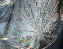 Load image into Gallery viewer, EDINBURGH CRYSTAL. Vintage 1980s Ship&#39;s Decanter STAR OF EDINBURGH Pattern. 10 inches
