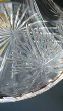 Load image into Gallery viewer, EDINBURGH CRYSTAL. Vintage 1980s Ship&#39;s Decanter STAR OF EDINBURGH Pattern. 10 inches
