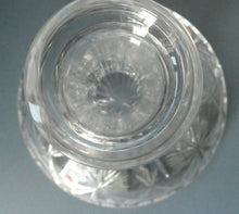 Load image into Gallery viewer, EDINBURGH CRYSTAL. Vintage 1980s Ship&#39;s Decanter STAR OF EDINBURGH Pattern. 10 inches
