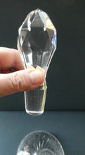 Load image into Gallery viewer, EDINBURGH CRYSTAL. Vintage 1980s Ship&#39;s Decanter STAR OF EDINBURGH Pattern. 10 inches
