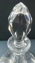 Load image into Gallery viewer, EDINBURGH CRYSTAL. Vintage 1980s Ship&#39;s Decanter STAR OF EDINBURGH Pattern. 10 inches
