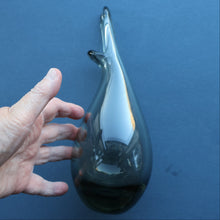 Load image into Gallery viewer, Classic Vintage 1950s DANISH Holmegaard Art Glass BEAK VASE by Per Lutken. 10 inches
