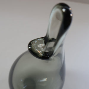 Classic Vintage 1950s DANISH Holmegaard Art Glass BEAK VASE by Per Lutken. 10 inches