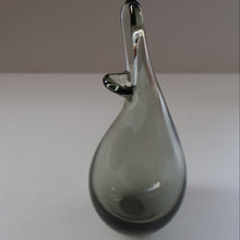 Load image into Gallery viewer, Classic Vintage 1950s DANISH Holmegaard Art Glass BEAK VASE by Per Lutken. 10 inches
