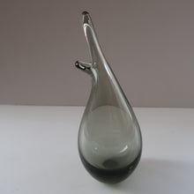 Load image into Gallery viewer, Classic Vintage 1950s DANISH Holmegaard Art Glass BEAK VASE by Per Lutken. 10 inches
