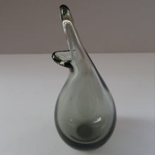 Load image into Gallery viewer, Classic Vintage 1950s DANISH Holmegaard Art Glass BEAK VASE by Per Lutken. 10 inches
