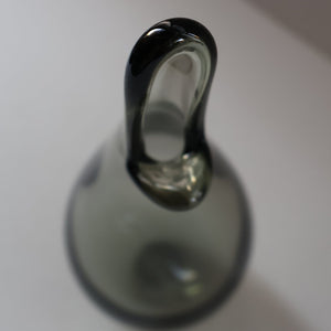 Classic Vintage 1950s DANISH Holmegaard Art Glass BEAK VASE by Per Lutken. 10 inches