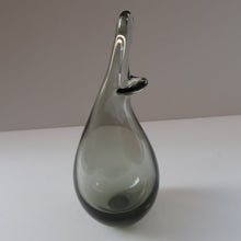 Load image into Gallery viewer, Classic Vintage 1950s DANISH Holmegaard Art Glass BEAK VASE by Per Lutken. 10 inches
