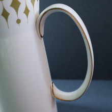 Load image into Gallery viewer, Rarer 1970s GREENWAY Pattern Bone China Coffee Set. Designed by John Russell for Hostess Tableware
