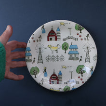 Load image into Gallery viewer, 1950s OLD MACDONALD&#39;S FARM Three Side Plates. Johnson Brothers Rare Design
