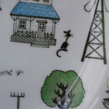 Load image into Gallery viewer, 1950s OLD MACDONALD&#39;S FARM Three Side Plates. Johnson Brothers Rare Design
