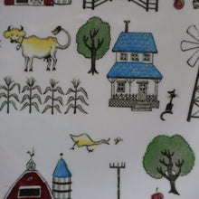 Load image into Gallery viewer, 1950s OLD MACDONALD&#39;S FARM Three Side Plates. Johnson Brothers Rare Design
